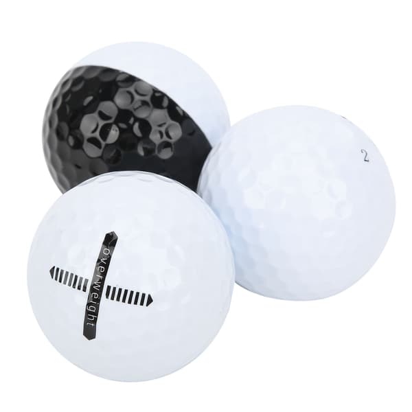 3 stk. Gummi Golfbolde Driving Range Træningsbolde Golfklub Tilbehør