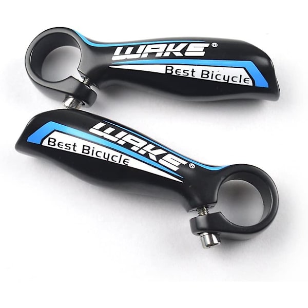 1 par cykelstyr ender 22,2 mm, blå