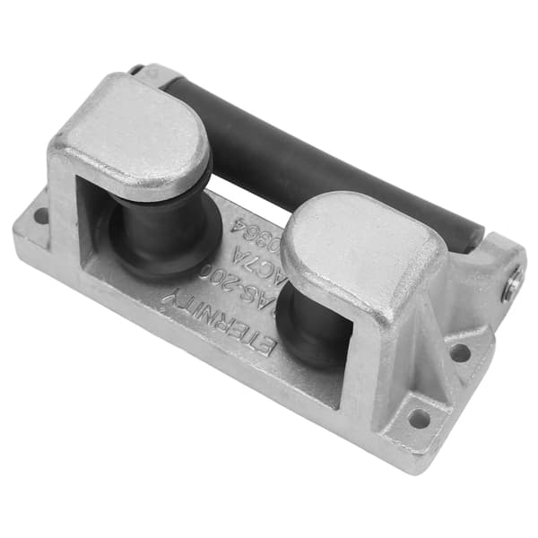 Marine Båt Baug Fairlead Rulle Aluminium Rustfri Klamp Pullert Chock Hjul Tilbehør