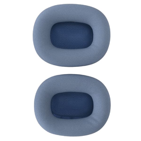 AirPods MAX Hodetelefon Erstatningsøreputer Blå Memory Foam Protein Leather Øreputer