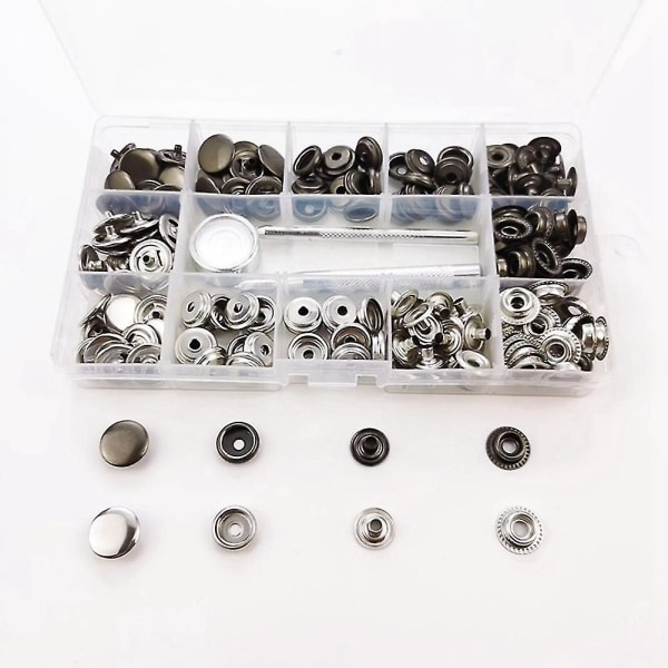 Set 50 kpl 15mm nahkanappia