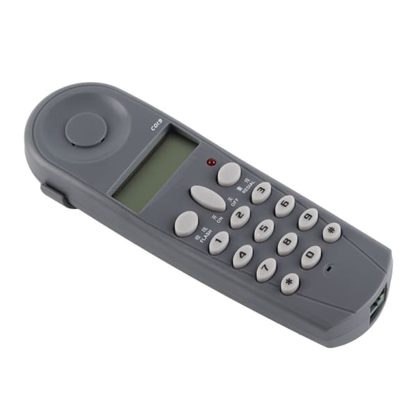 Støjreducerende vægmonteret fastnettelefon med tilbagekaldsfunktion til hjemmekontoret
