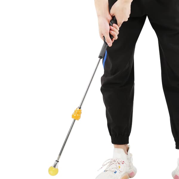 Golf Swing Trainer A195 Træningshjælpemiddel Posture Correction Stick Gul
