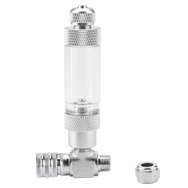 CO2 Regulator Akvariumsystem Nål Kontrollventil Bubbelräknare Akvarietillbehör 03