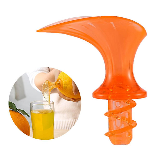 5st Bärbar Handpresspressare Manuell Apelsin Citron Citrus Juicer Köksverktyg