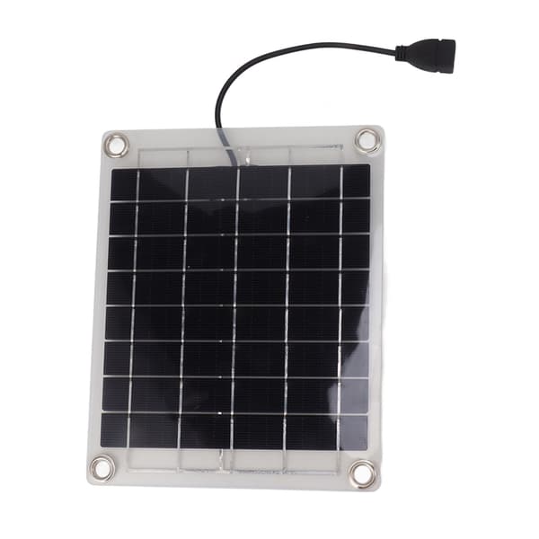 20W Bærbar Soldrevet USB Mini Luftfugter Dobbelt Sidet Panel til Autocamper Hjem