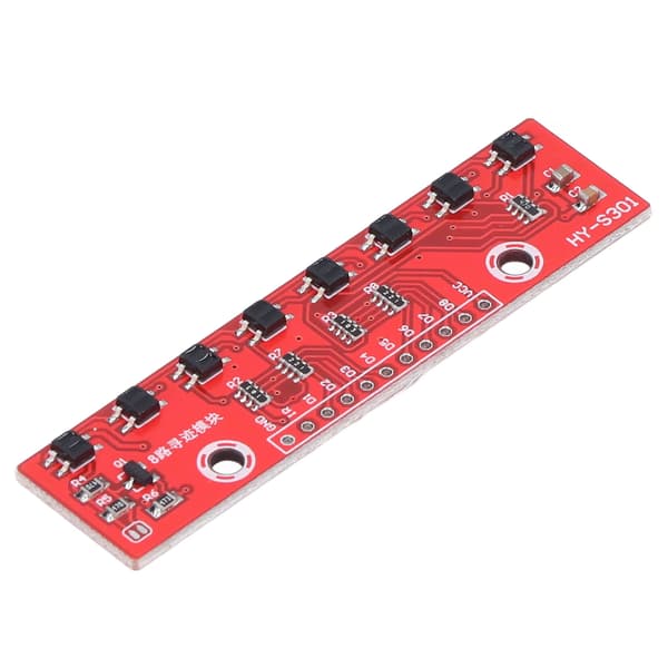 8-kanals infraröd detekteringssensor PCB 8-bitars detektor jaktkort spårningsmodul