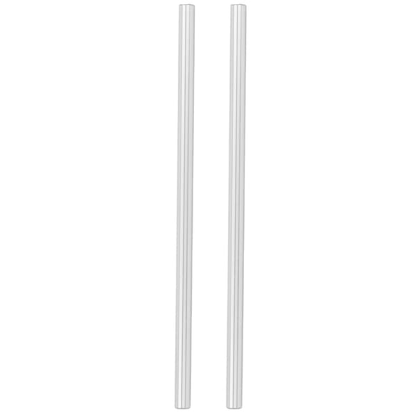 2 stk. 8 mm lineær akse højpræcision forkromet stål bevægelses cylinder til 3D-printer 300 mm 11,8 tommer