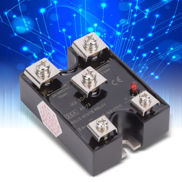 BERM KB25DA 25A Solid State Relay 1NO1NC DC-styrt AC SSR