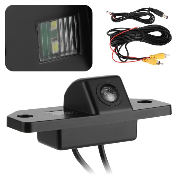 CCD bakkamera HD Reverse Dynamic Track Backup Cam passer til Ford Focus Sedan Hatchback 2008