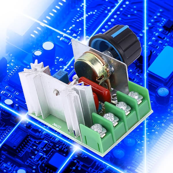 5 ST Motor Hastighedsregulator 50-220V AC 220V PWM Variabel Hastighed