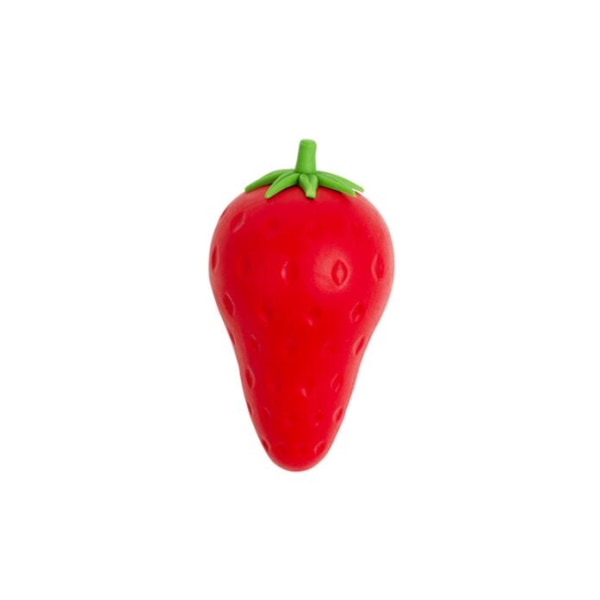 GrouopM Big Mac Fruit Eraser Creative Cartoon Fruit Eraser för barn Söt Big Eraser Art Eraser (Strawberry)