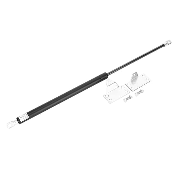 Hydraulisk gasfjäderstöd, lock, 500 mm centrumavstånd, 200 mm slaglängd, 100 N tryck