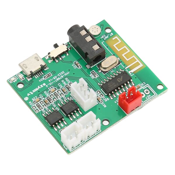Bluetooth 3.5 AUX Digital Ljudförstärkarmodul Stabil PCB-kort 3P-utgång