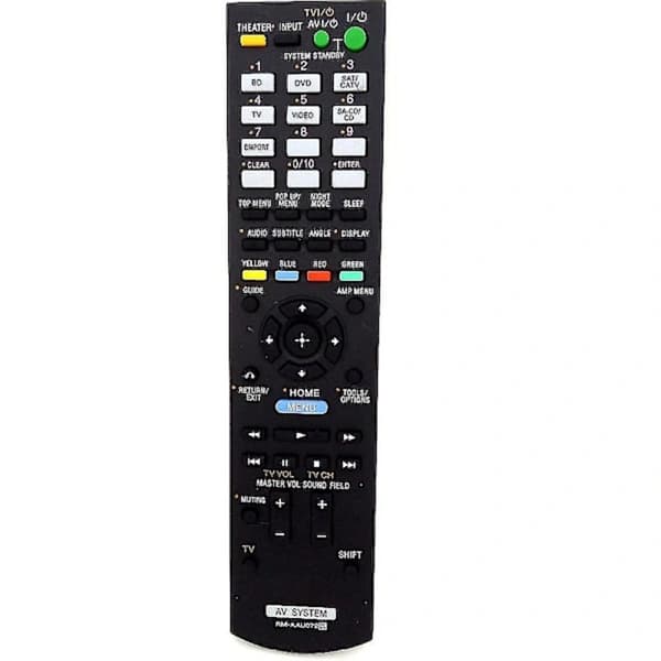 fjärrkontroll för Sony Rm-aau072 Av System Ht-as5 Ht-ct150 Rm-aau074