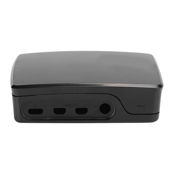 ABS Opbevaringsboks Sort Hvid Kompatibel med Raspberry Pi 4B Beskyttende Skal Sort