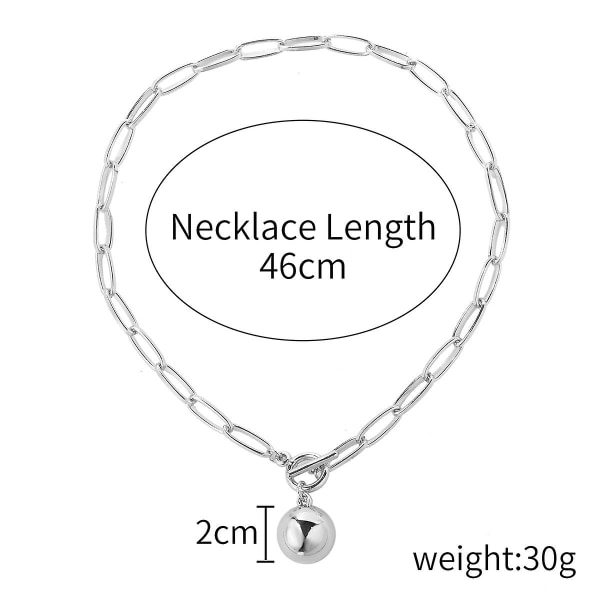 Halsband Metallic Element Modesmycken B1862 N2006-4