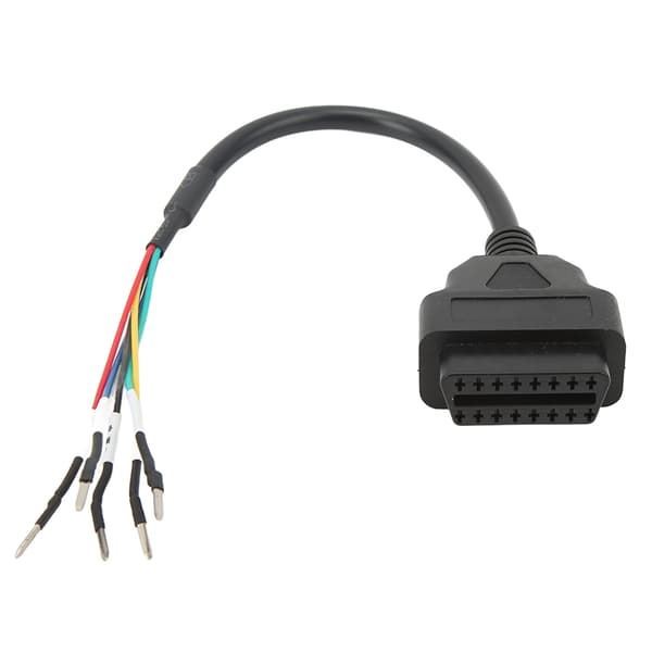 OBD2 16-stifts K CAN Line Diagnostisk Testkabel Pigtail-kontakt