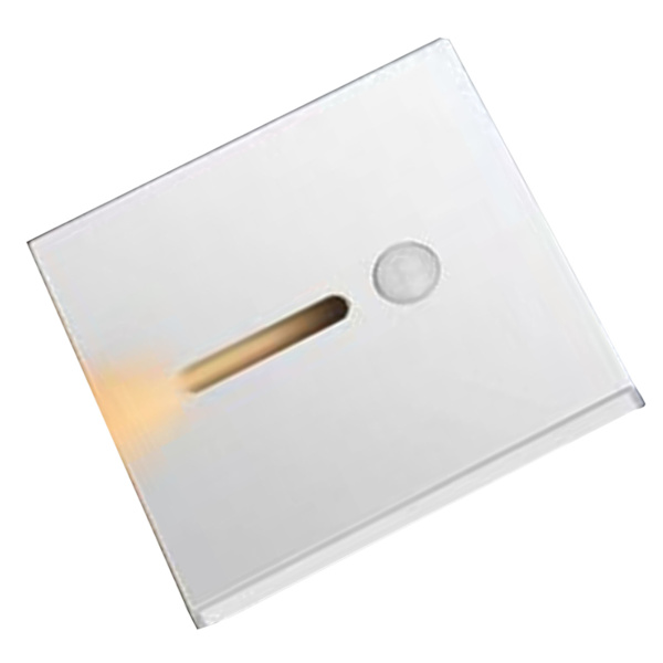LED Rörelsesensor Nattlampa ABS Litet Sovrum Hall Vit