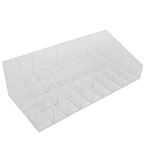 Akryl læbestiftholder Kosmetisk Organizer Makeup Display Opbevaring