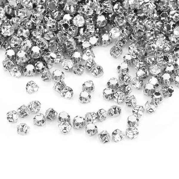 Anti-Scratch 3D Single Claw Sy Strass - Klara DIY-klädertillbehör (#02)