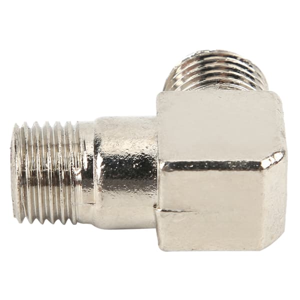 1/4 x 14 Sink Alloy Rettvinklet Albue Luftpumpe Rørfitting