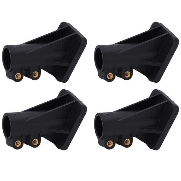 4 Sæt 20 mm Nylon Rørforbindelser T-formet Holdbar 3-vejs Fast Samling til RC Plante Drone