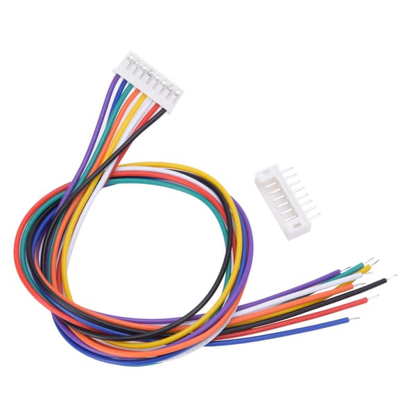 JST PH 2,0 mm 8-bens hanstik kabel 30 cm 10 sæt