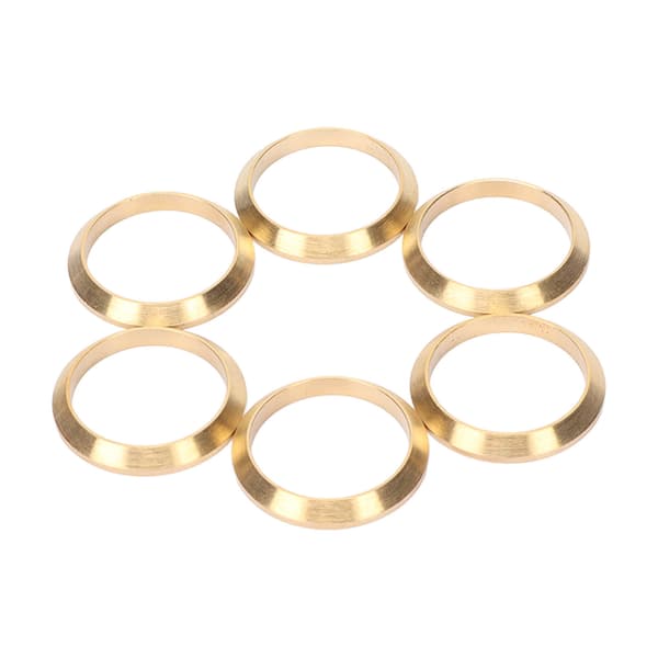6 IN 14 Nixie Rør DIY Ur Kopparring Dekorative Ringe