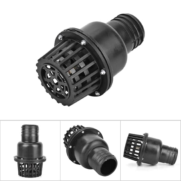 PVC Lavtryks Flad Kontraventil til Vandpumpe 2,5 Tommer