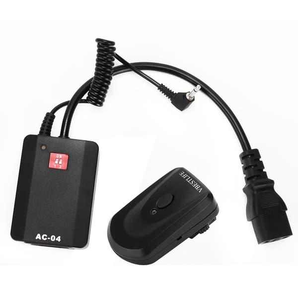 VBESTLIFE AC110‑240V 4-kanals trådløs studio-flashtrigger fjernbetjent flashtrigger-modtager