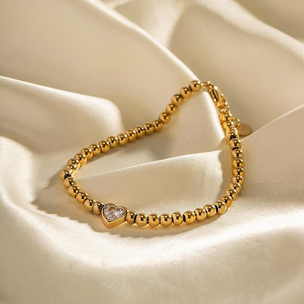 Armband Heart Daily Outfit Metallic Element B1394 JDB2303003-WT