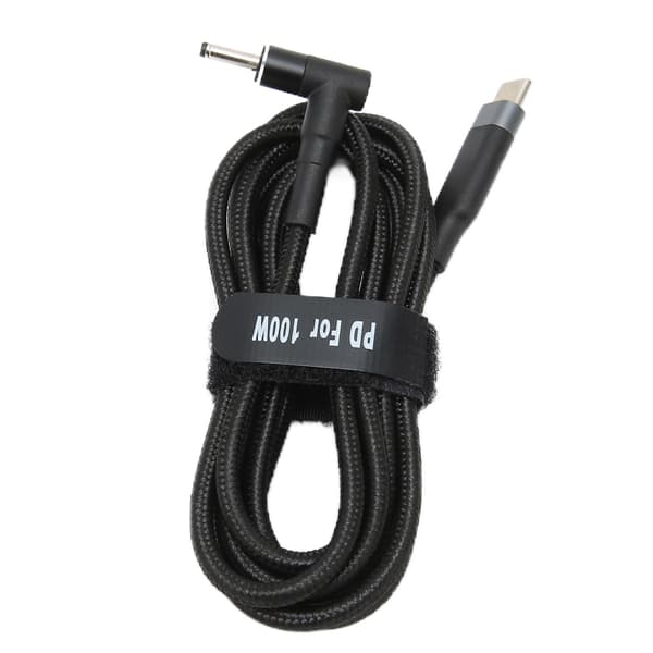 USB C till DC Laptop Laddningskabel 1.5m PD Snabbladdning EMARK Chip