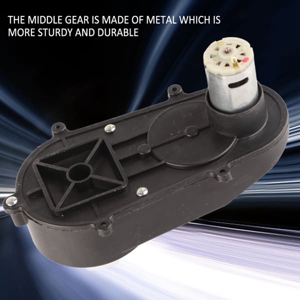 12V 20000 RPM Legetøjsbils Motor Gearkasse