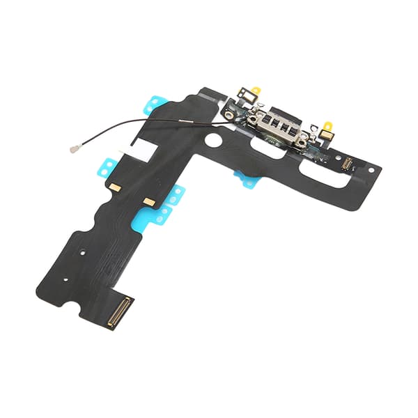 iPhone 7 Plus Musta USB-latausportti Dock-liitin Mikrofonisignaaliantenni Flex-kaapelimoduuli