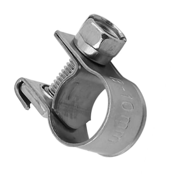 10 stk. Mini drivstoffslangeklemmer i rustfritt stål 6 mm til 20 mm Størrelse valgfritt