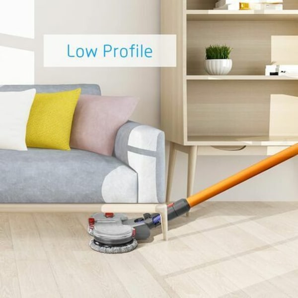 Elektrisk moppehoved til Dyson V15 V11 V10 V8 V7 støvsuger med aftagelig vandtank, 12 vaskbart moppehoved