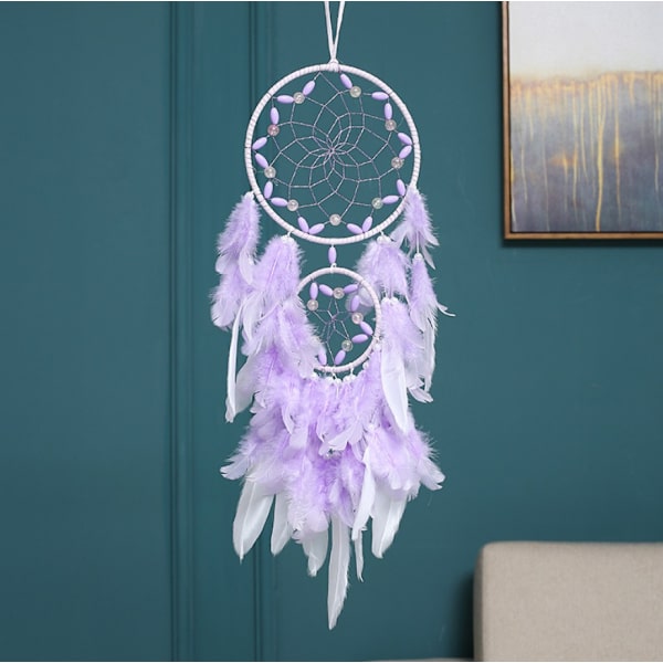 Purppura unensieppari-ornamentti (ilman valoa)