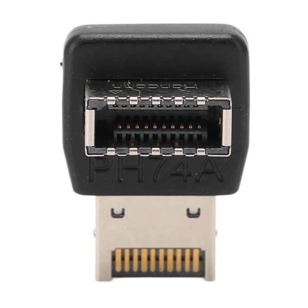 USB 3.1 Typ E Adapter 90 Graders Vinklad Moderkortsanslutning PH74A