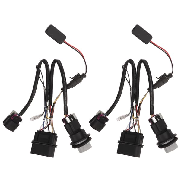 2 STK frontlys konverteringskabel støtsikker fleksibel erstatning for Dodge Ram 1500 2500 3500