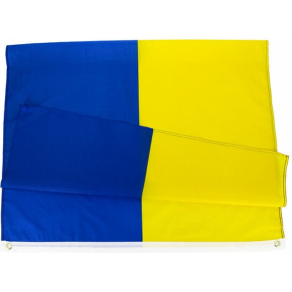 Ukrainan lippu 150x90cm - Ukrainan lippu 90x150cm - 2kpl lippuja