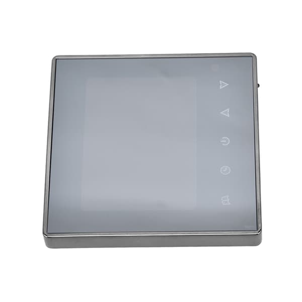 Smart Programmerbar Termostat for Klimaanlegg Vannvarme Gulvvarme AC220V Grå
