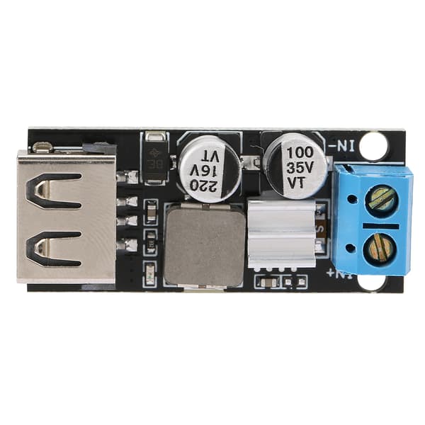 12V 24V 6V-32V - 5V QC3 0 USB -pikalataus DC Step Down Buck -virtalähdemoduuli