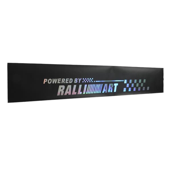 Universal Frontrude Dekal Reflekterende Bilrude Dekal til de fleste køretøjer 130x21cm 51.2x8.3in