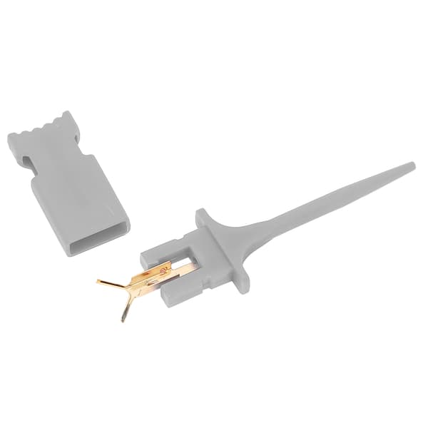 Mini IC-testklemme til elektronisk eksperimentreparation og vedligeholdelse (grå)