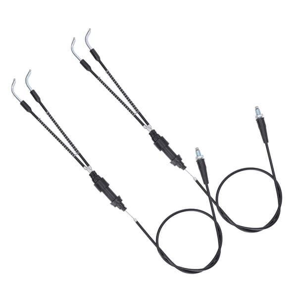 Gasskabel Svart 01 0813 Metall Push Pull-kabel for Banshee 350 YFZ350 1987 til 2006