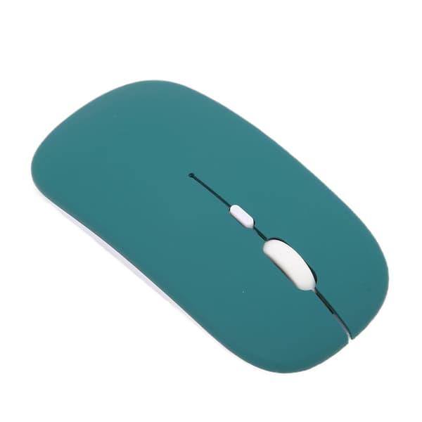 Smart Mini Bærbar Trådløs Mus 3 Hastighed DPI Justerbar til Kontor Laptop Tablet Sort Grøn Frost Single Mode