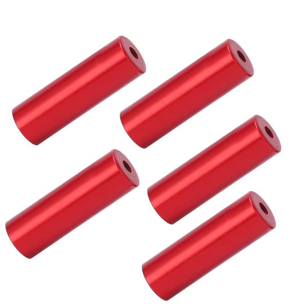 Girvaierhette i aluminiumslegering for 4 mm girvaier, deksler, tilbehør, rød