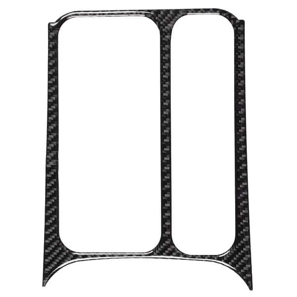 Deksel i karbonfiber for koppholderpanel, front, kaffeflaskefeste, trim, klistremerke