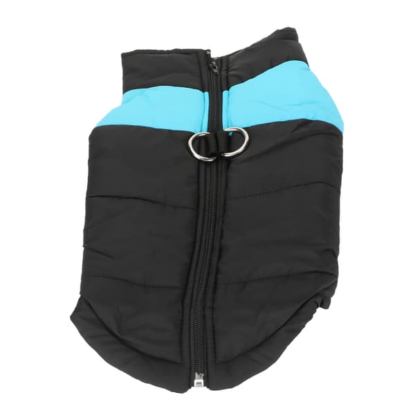 Blå 3XL Mellemhund Vinterjakke Tyk Varm Kæledyrfrakke